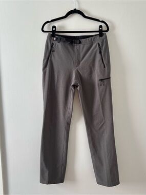 Mont-Bell Women’s Clima Pro Pants Windproof Fleece Lined Bottoms Grey